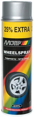 Краска Motip для дисков сріблястий глянец 500 мл