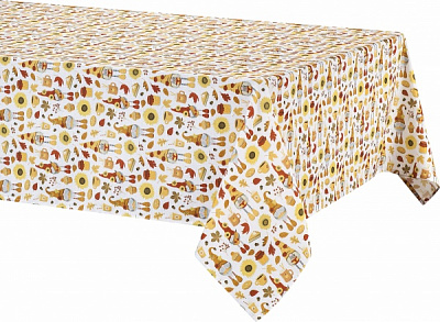 Скатерть Harvest 140x220 см разноцветный Luna 
