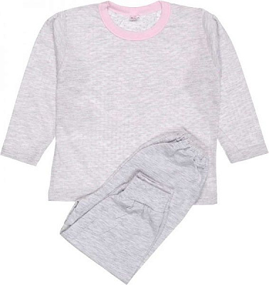 Пижама детская Татошка р.104 сірий 01102