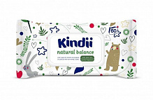 Детские влажные салфетки Kindii Natural Balance 60 шт.