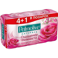 Мыло Palmolive Натурэль Молоко и Лепестки розы 5 х70 г