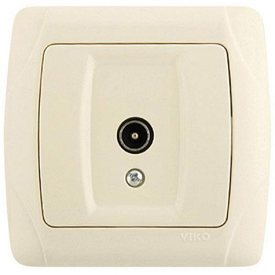 Розетка Viko Carmen 25.08.0085 кремова