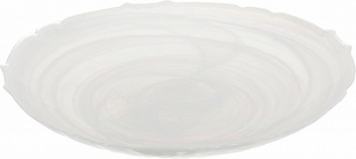 Блюдо глубокое Icequeen 40 см блестящий ирис Dekor Cam 