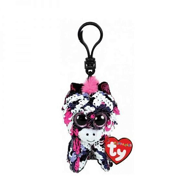 М'яка іграшка TY Flippables 35311 Зебра Zoey 12 см