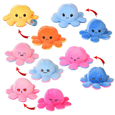 М'яка іграшка Восьминіг OC1633 5 видів 35 см 35 см multicolor OC1633