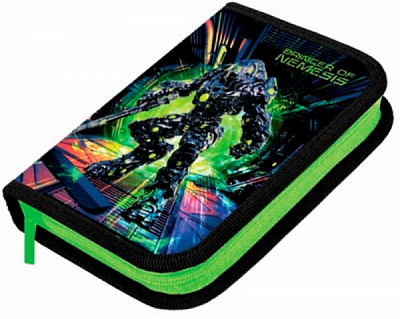 Пенал школьный Robofight 22007C CLASS разноцветный принт