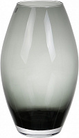 Ваза стеклянная Wrzesniak Glassworks Fin Elion 17-5289 28 см серый 