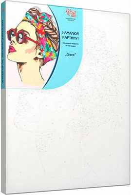 Картина по номерам Grace Rosa Start 