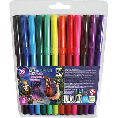 Фломастеры Никита Кожемяка NT01131 12 шт Cool For School