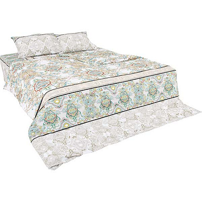 Комплект постільної білизни двоспальний Ibodo Етно