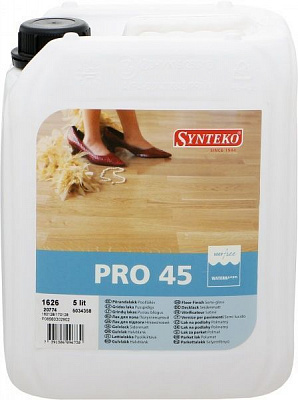 Лак паркетний PRO 45 SYNTEKO напівглянець 5 л
