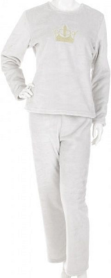 Піжама жіноча з короною р. XL сірий