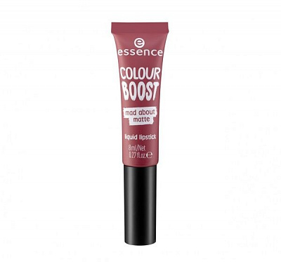 Помада рідка Essence Colour Boost Mad About Matte №04 Mad Matters 8 мл