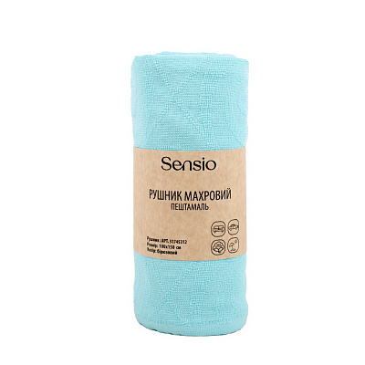 Пeштемаль 100x150 см бирюзовый Sensio