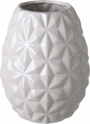 Ваза Fest 15,5х15,5х19,7 см біла Dehua