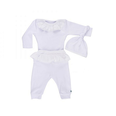 Комплект Lucky tots белый р.62 1620.2.1 