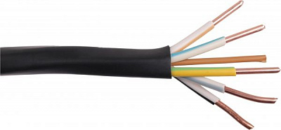 Кабель силовой монолит Одескабель ВВГ 5х10,0 медь 