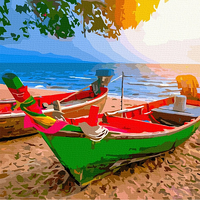 Картина за номерами На узбережжі Таїланду 10515-АС 40х50 см ArtCraft