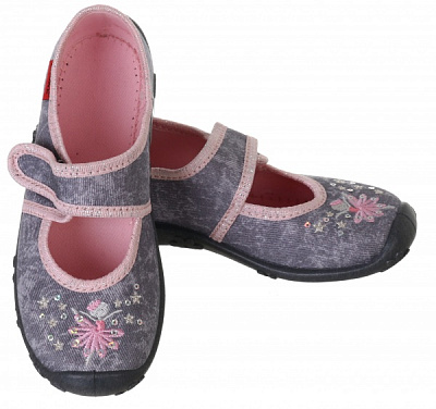 Тапочки для девочек Beck Bianca р.32 бирюзовый 215256G32BS 