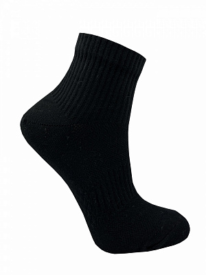 Носки женские Premier Socks Средние с резинкой и сеткой р.23-25 черный