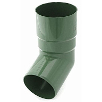 Коліно труби Bryza 90 мм зелений 