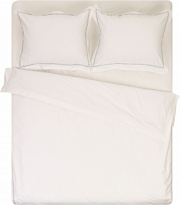 Комплект постельного белья Solid 2 серебряный La Nuit 