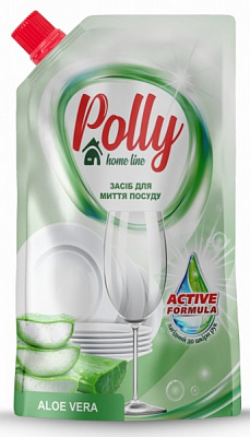 Средство для ручного мытья посуды POLLY Алое вера 0,5л