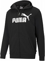 Джемпер Puma ESS Big Logo FZ Hoodie 58670001 р. L чорний