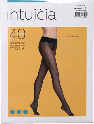 Колготки женские Интуиция Fashion top 40 den р. 4 черный 