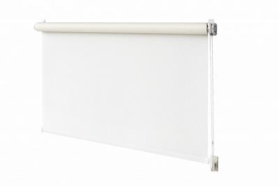 Ролета мини Gardinia Риббед 65x170 см белая 