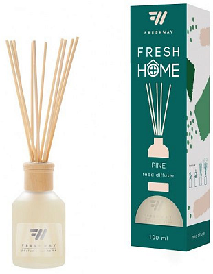 Аромадиффузор для дома FRESHWAY Pine хвоя 100 мл 
