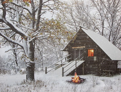 Картина со светлодиодной подсветкой 30х40х1,8 см АА 940164 