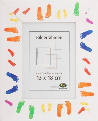 Рамка для фото Детские ножки 712998 13х18 см 