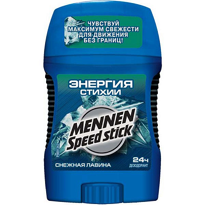Дезодорант стик Mennen Speed Stick Энергия Стихии Снежная лавина 60 г