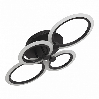 Світильник світлодіодний Hopfen Aquila BK 4x74 Вт LED-модуль чорний