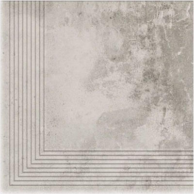 Клинкерная плитка Dallo Grigio stopnica narozna 30x30 Cerrad