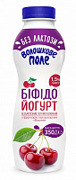 Біфідойогурт ТМ Волошкове поле Вишня безлактозний 