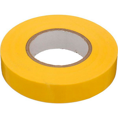Изолента UP! (Underprice) ПВХ 0,13x15мм 25м желтая ПВХ