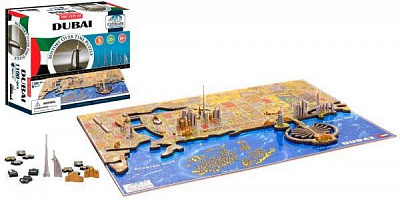 Пазл объемный 4D Cityscape ОАЭ: Дубаи 40046