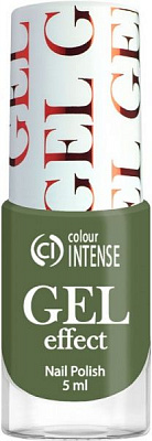 Лак для нігтів Colour Intense Gel Effect 65 049 Оливково-зелений 5 мл