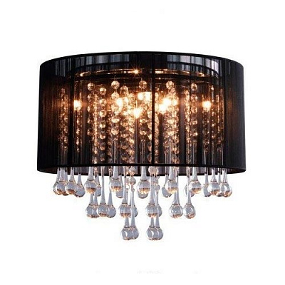 Люстра Zuma Line Verona 40x30 см 8xG9 черный 