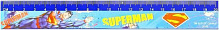 Линейка пластиковая 20 см Superman Cool For School