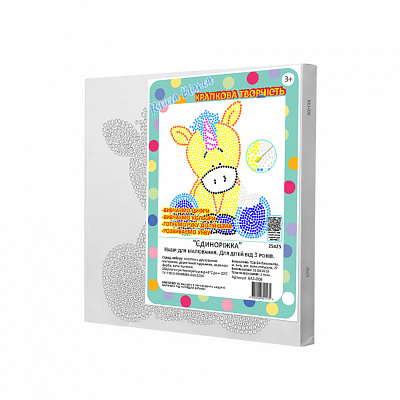 Раскраска по номерам Riviera Blanca Единорожка КА1-06