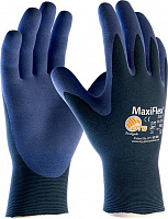 Перчатки ATG MaxiFlex Elite защитные промышленные для точных работ с покрытием нитрил XS (6) 34-274