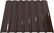 Профнастил глянцевий PSM ПР-15А 1155x1500 мм RAL 8017 коричневий