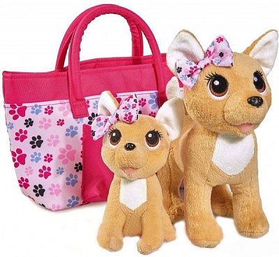 Набор игрушек Simba Chi Chi Love Собачки Чихуахуа Счастливая семья 20 см 5893213