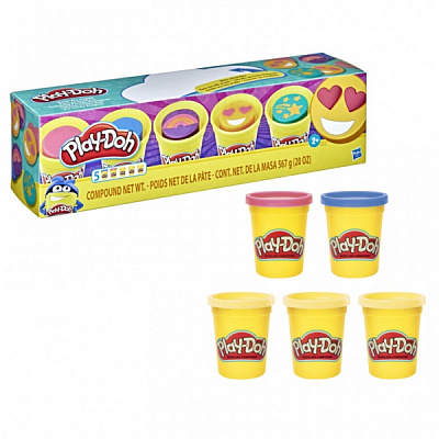 Набор массы для лепки Play-Doh 5 баночек F4715
