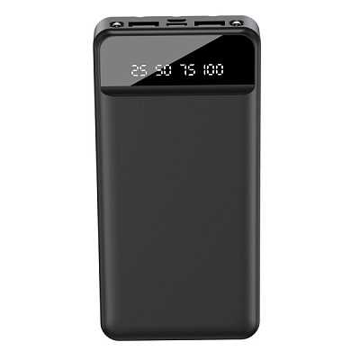 Зовнішній акумулятор (Powerbank) Xo 10000 mAh black (PR162 10000mAh black)