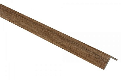 Уголок универсальный 2600x47x3 мм орех коньячный