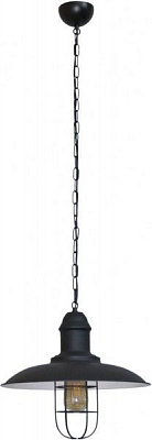 Подвес Геотон Итерио-360 1x60 Вт E27 черный с белым 48777 